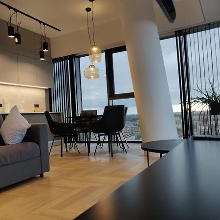 Hanza Tower Szczecin Sky Apart 18Th Floor Aアパートメント エクステリア 写真